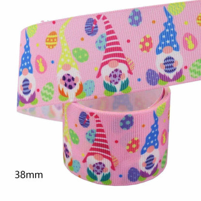 Easter Hot Transfer Ribbon for Packaging Decoration - 38mm Width , 