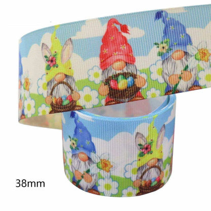 Easter Hot Transfer Ribbon for Packaging Decoration - 38mm Width , 