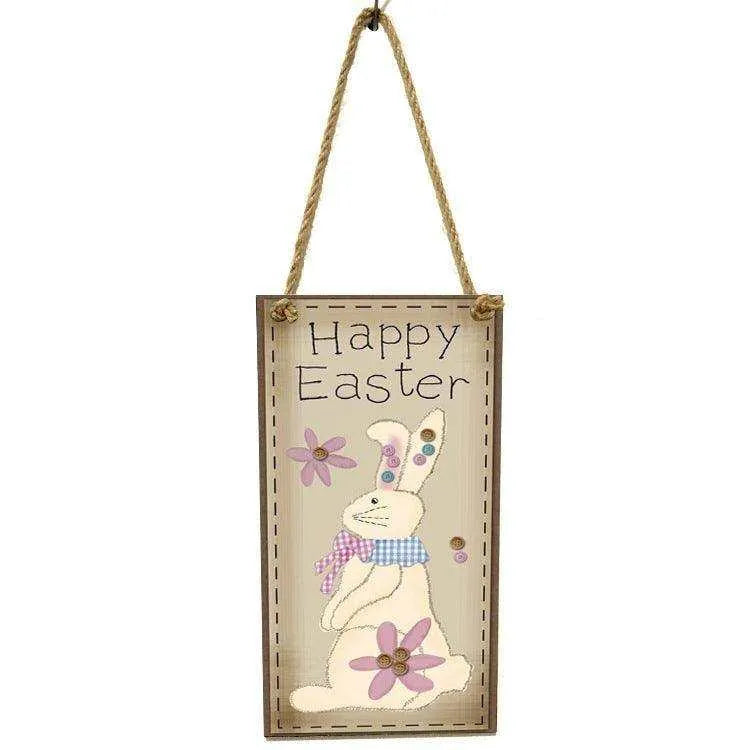 Easter Ornaments - Set of 20 - 10x20cm - Poplar Plywood , 