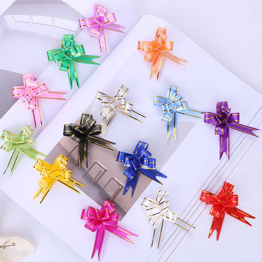 🎀 Effortless Elegance with the Easy Pull Bow Ribbon for Gift Wrapping 🌸 - DiyCraftsProject