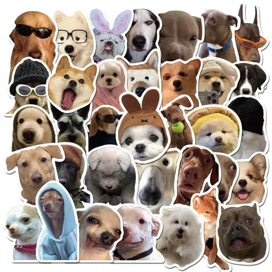 Fashion Personality Puppy Decorative Small Stickers - DiyCraftsProject