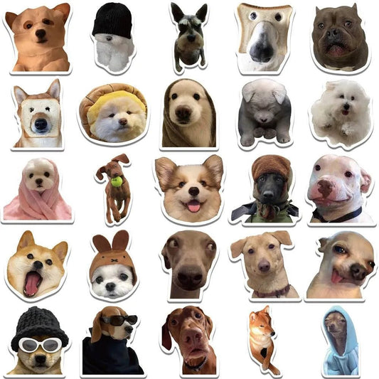 Fashion Personality Puppy Decorative Small Stickers - DiyCraftsProject