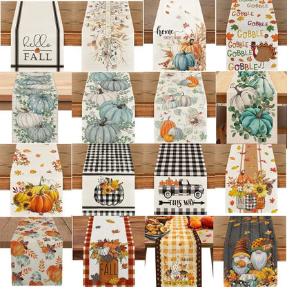 Autumn Thanksgiving Atmosphere Decorative Table Cloth