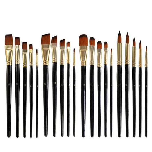 Fine Line Brush Gouache Paintbrush set - DiyCraftsProject