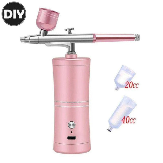 Glaze Sprayer Paint Airbrush Gun Automatic Spray Gun Model Painting Tool - DiyCraftsProject
