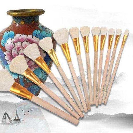 Glazing Brush Slip Brush Ceramic Paint Glaze Painting - DiyCraftsProject