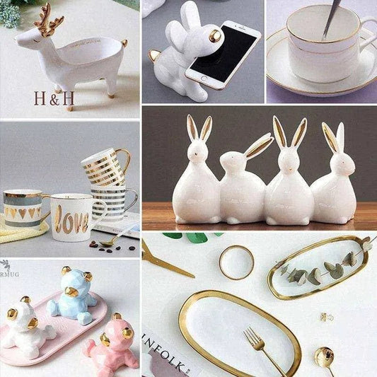 Gold Ceramic Glaze For Ceramics And Clay Pottery - DiyCraftsProject