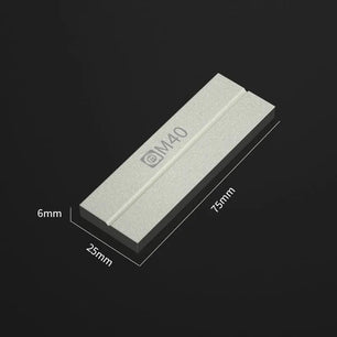 Gold Steel Sharpening Stone Tweezers Repair Device - DiyCraftsProject