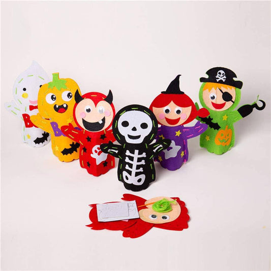 Halloween DIY Ghost Hand Puppet – Fun Pumpkin, Witch, and Ghost Craft Toys for Kids - DiyCraftsProject