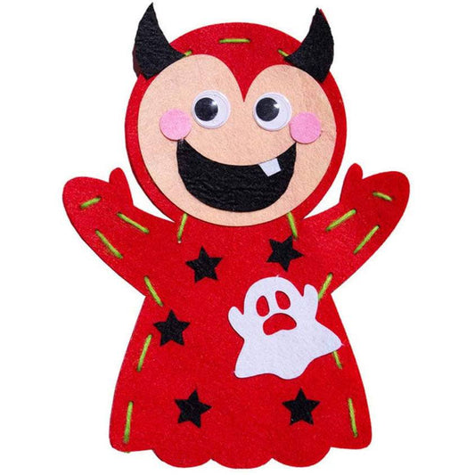 Halloween DIY Ghost Hand Puppet – Fun Pumpkin, Witch, and Ghost Craft Toys for Kids - DiyCraftsProject
