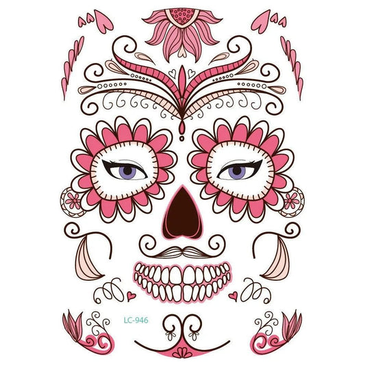 Halloween Face Sticker – Perfect for Halloween Makeup and Costumes - DiyCraftsProject