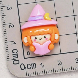 Halloween Pumpkin Cartoon Resin Cabochon Pendants – DIY Ornament Accessories for Halloween Crafts - DiyCraftsProject