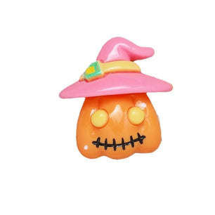 Halloween Pumpkin Cartoon Resin Cabochon Pendants – DIY Ornament Accessories for Halloween Crafts - DiyCraftsProject