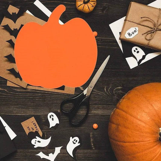 Halloween Pumpkin DIY Foam Patch for Kids - DiyCraftsProject