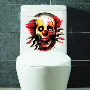 Halloween Skull Pattern Decorative Wall Sticker - DiyCraftsProject