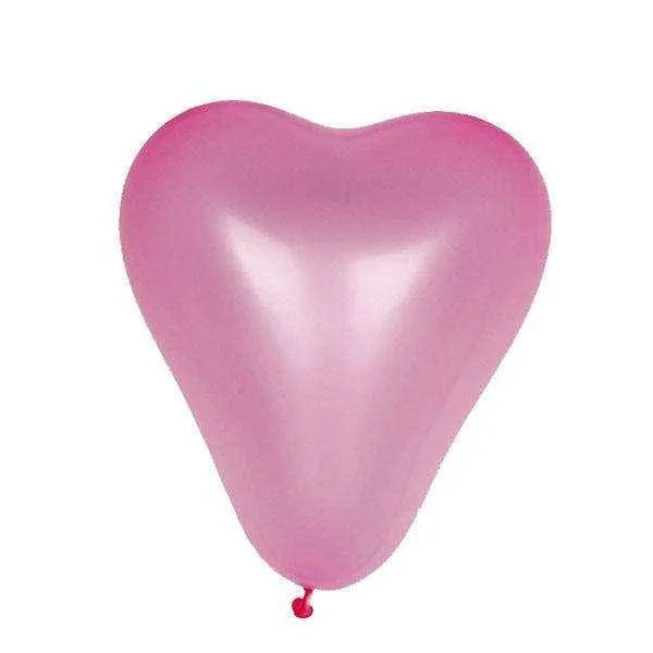 Heart Shaped Balloon - 18" Red Latex Balloon for Romantic Occasions , 