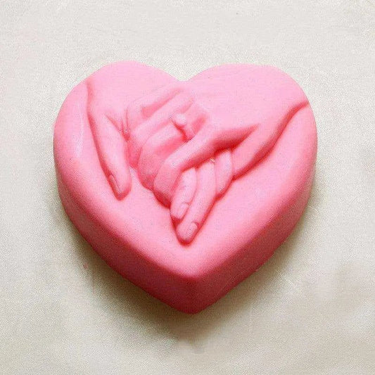 Heart - Shaped Silicone Mold for Soap, Cake, Chocolate - Durable & Safe - DiyCraftsProject