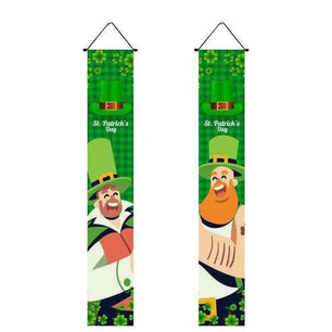 Irish National Day Porch Flag - 22 Unique St. Pat's Day Couplets (Pair) - DiyCraftsProject