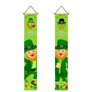 Irish National Day Porch Flag - 22 Unique St. Pat's Day Couplets (Pair) - DiyCraftsProject