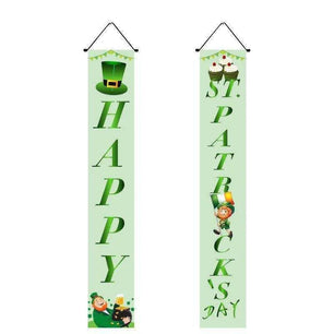 Irish National Day Porch Flag - 22 Unique St. Pat's Day Couplets (Pair) - DiyCraftsProject