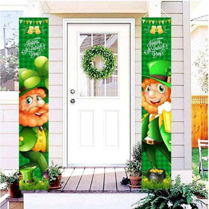 Irish National Day Porch Flag - 22 Unique St. Pat's Day Couplets (Pair) - DiyCraftsProject