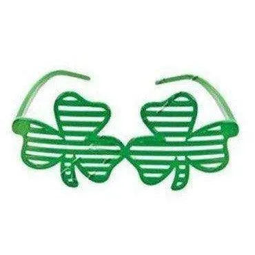 Irish Shamrock Festival Decoration Set with Headband, Socks, Glasses, Necklace, Gloves, and Pants , 