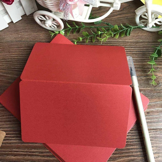 Pearlescent Retro Style Teacher's Day & Valentine's Day Greeting Cards - 15 - Pack (18.8x15cm) - DiyCraftsProject