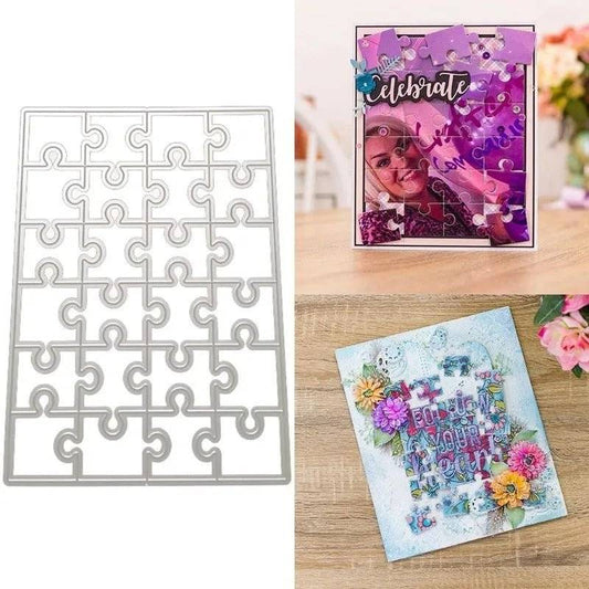 Puzzle Block Metal Carbon Steel DIY Knife Mold - DiyCraftsProject