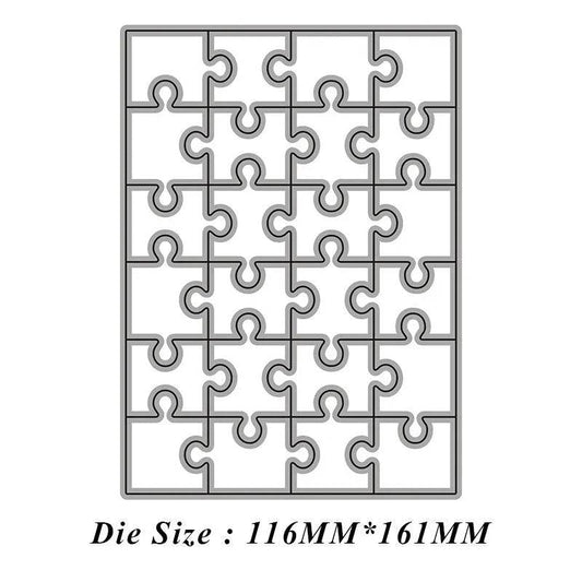Puzzle Block Metal Carbon Steel DIY Knife Mold - DiyCraftsProject