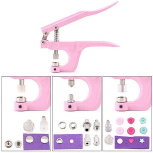 Snap Pliers Set Sewing & Dressmaking Supplies - DIY Press Button Kit (1.2cm Buttons) - DiyCraftsProject
