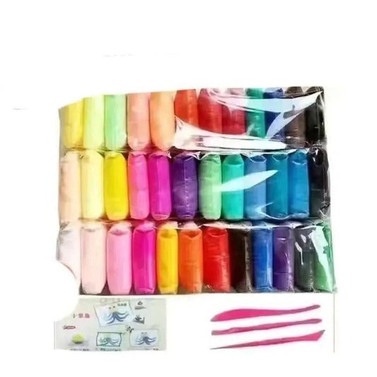 Soft Clay Blocks for Kids Crafts - Non - Toxic, Pliable, Vibrant Colors - DiyCraftsProject