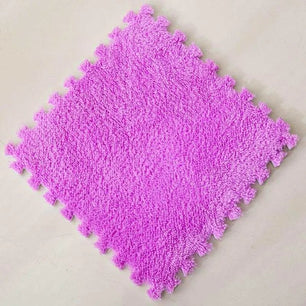 Sponge Floor Interlocking Square Mat Plush Carpet - DiyCraftsProject