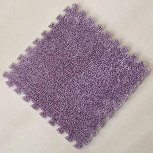 Sponge Floor Interlocking Square Mat Plush Carpet - DiyCraftsProject