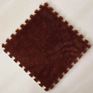 Sponge Floor Interlocking Square Mat Plush Carpet - DiyCraftsProject