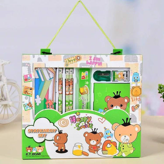 green Stationery Set