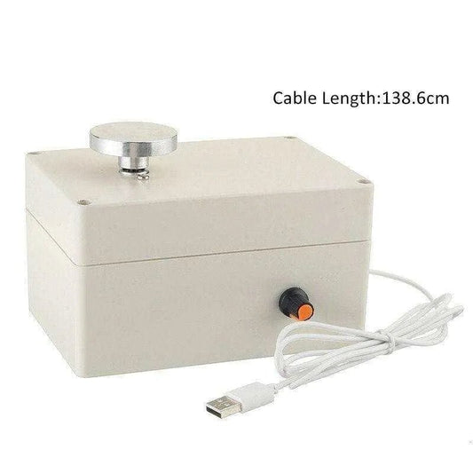 USB Powered Mini Pottery Wheel | Adjustable Speed | 4.5cm Turntable - DiyCraftsProject