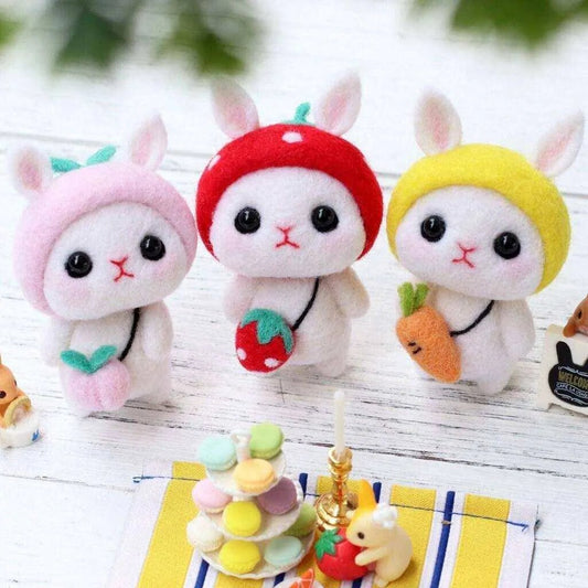 Wool Felt Poke Kit - Create Adorable Felt Animals with Ease - DiyCraftsProject