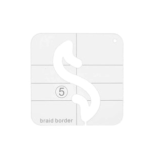 1pc/Set Free Motion Sewing Machine Template Patchwork Quilting Stencils Grip Multifunctional Ruler DIY Crafting Sewing Machine Accessories