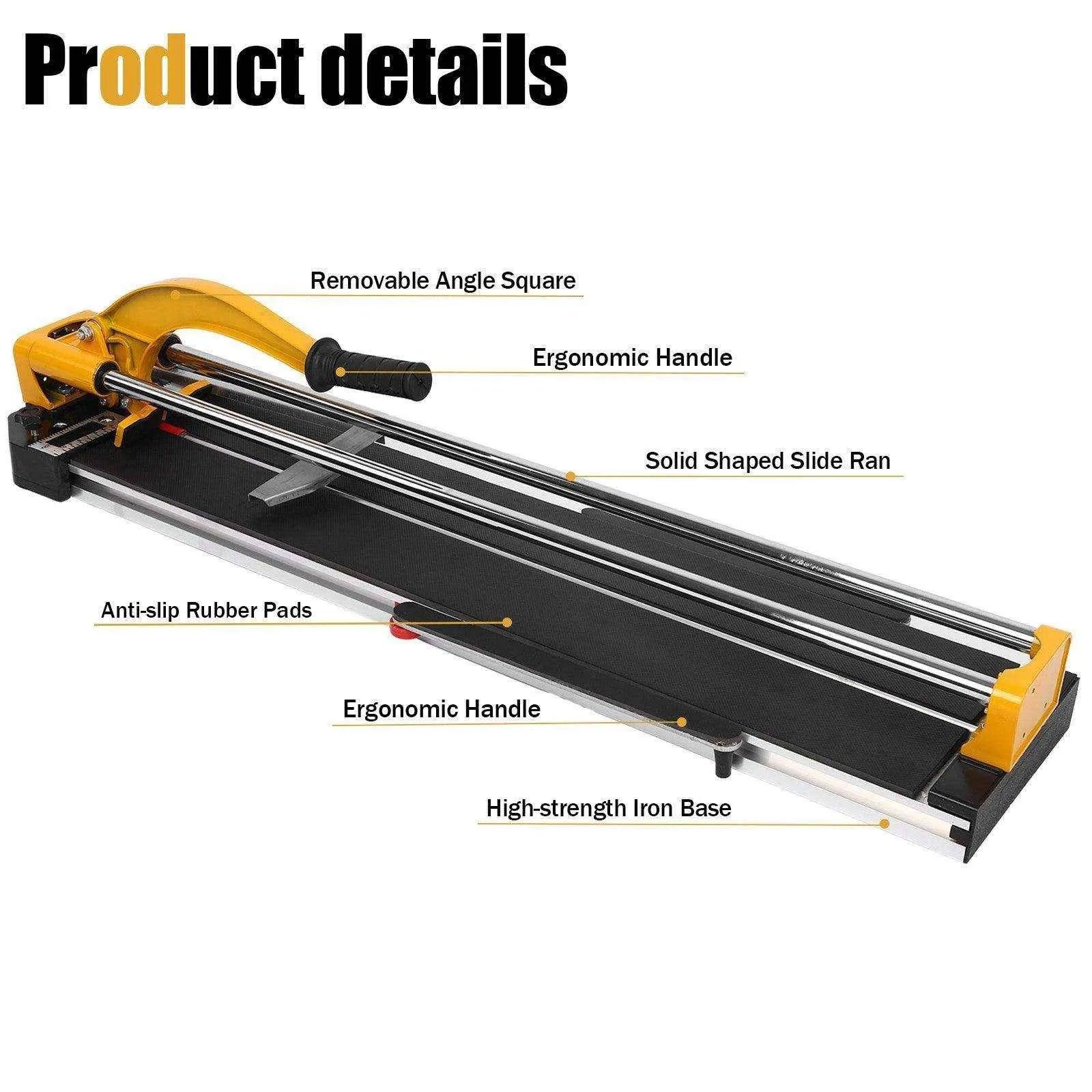 the parts of a tile sawing machine