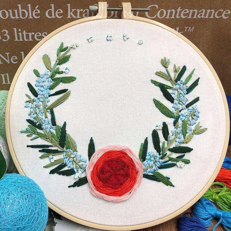 3D Cross Stitch, 3D Embroidery, 3D Flower Embroidery, 3D Flower Cross Stitch