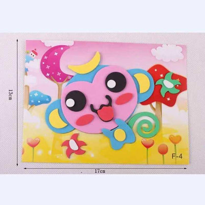 3D Foam Sticker Painting Cute Girly Stickers for Planner Scrapbooking Supplies Bullet Journal