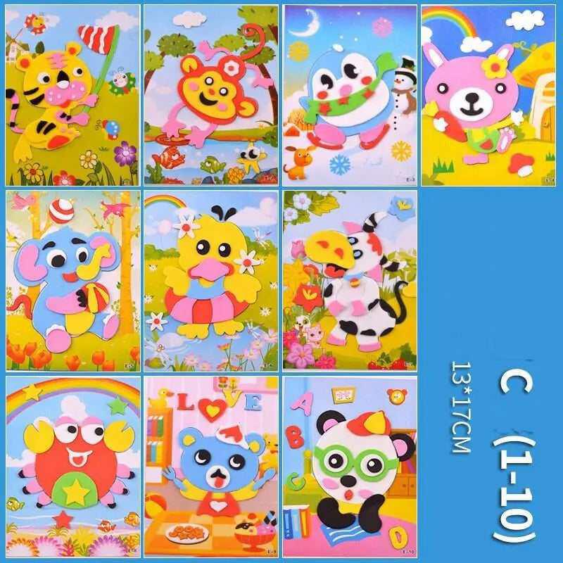 3D Foam Sticker Painting Cute Girly Stickers for Planner Scrapbooking Supplies Bullet Journal