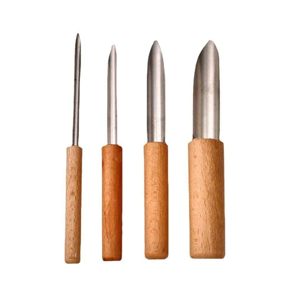 4 Semi Circular Clay Tools Hole Punches