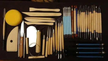 51 Clay sculpting tool set bulk pottery tools for potters