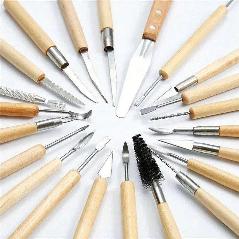 51 Clay sculpting tool set bulk pottery tools for potters