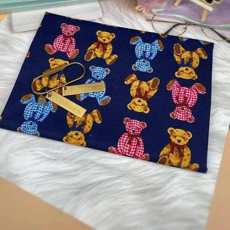 Angel Printed Cotton Fabric for Dressmaking Sewing Bedding Mask Needlework Cushion Covers Rabbits Fox Animal Birds Print Cloth By the Meter