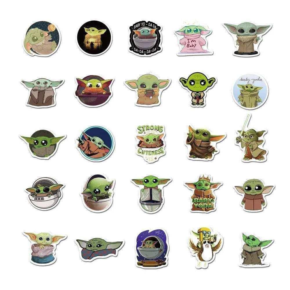 Baby Yoda stickers