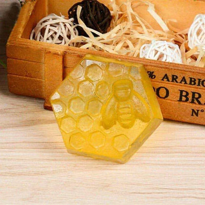 Honeycomb Mold Bee Silicone Mould 6 Mold Tray Baking Accessories Chocolate Making DIY Candle Making Soap Making Tool Multifunction Mold