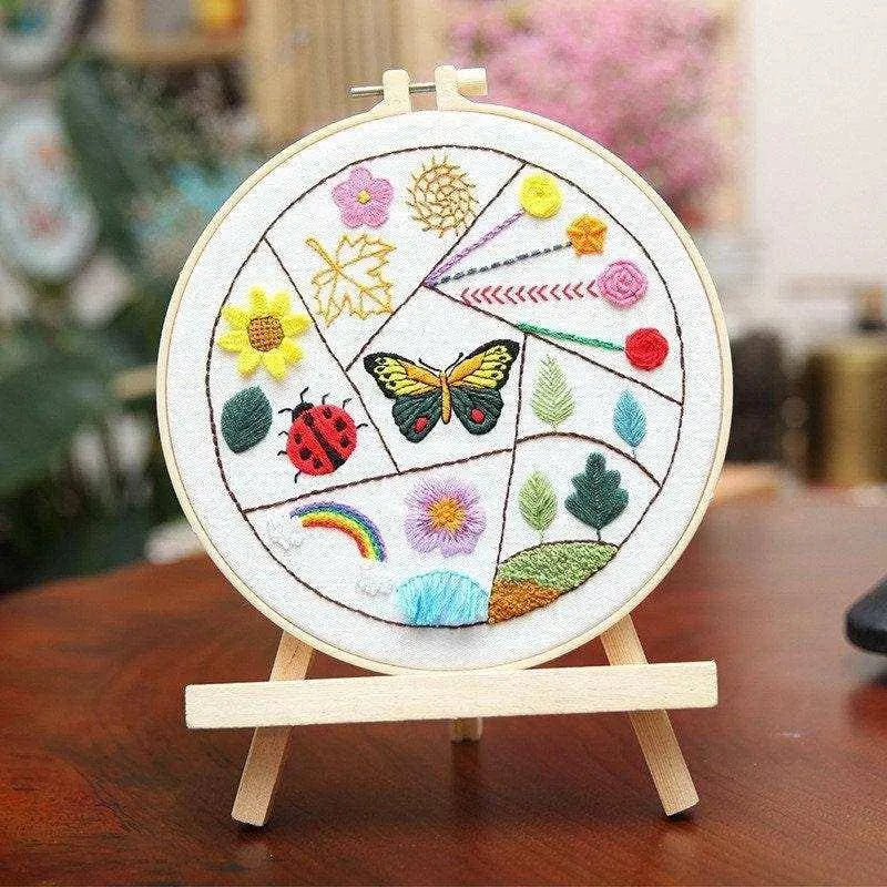 Beginner Sewing, Beginner Cross Stitch, Beginner Embroidery, Easy Cross Stitch