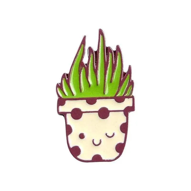 Cactus brooch